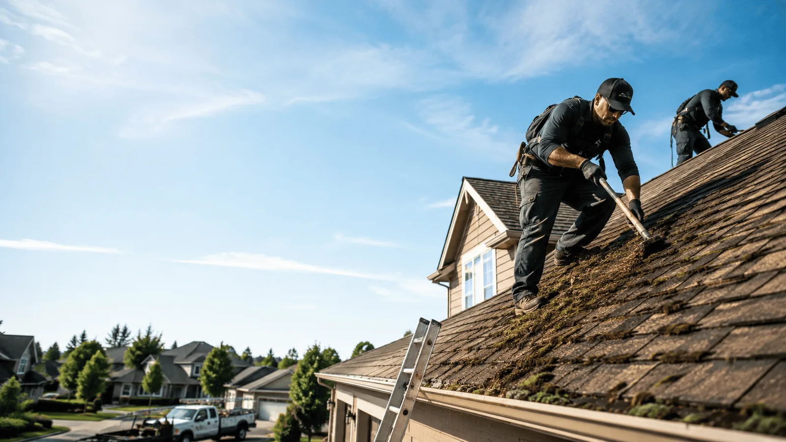 Roof Moss Removal in Continental Divide, NM near me